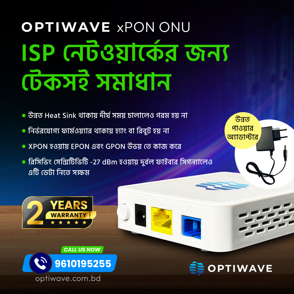 Optiwave xPON ONU in Bangladesh Cheap Price