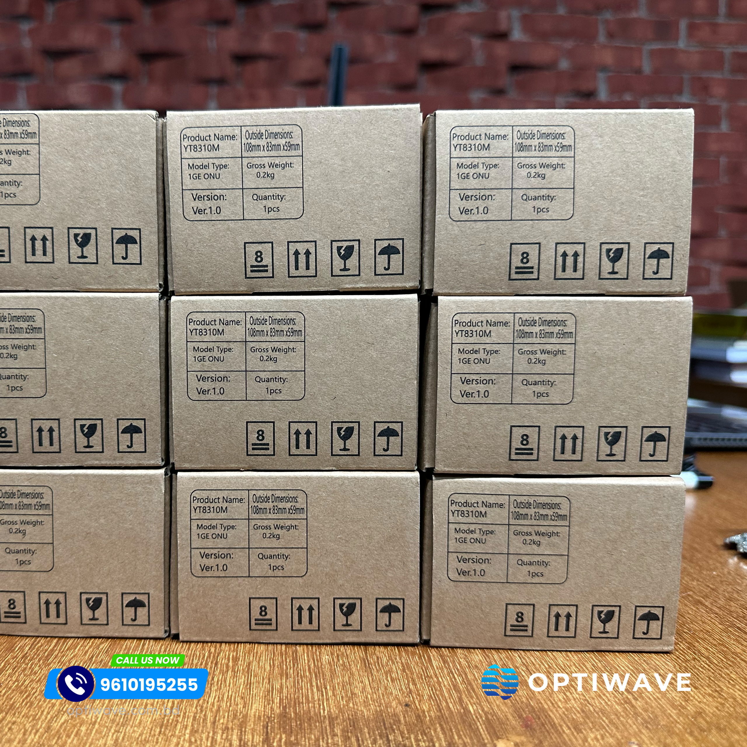 Optiwave xPON 1G ONU - Stable. Durable. Engineered for Heavy Load